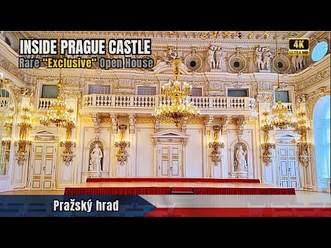 Prague Castle | Exclusive Inside Open House with the Czech President [4K Full Tour]
