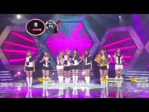 101105 SNSD -Win+Encore@ Music Bank