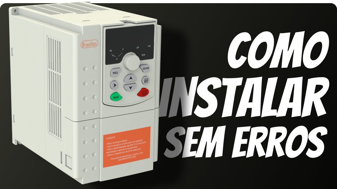 AULA 3 - COMO INSTALAR INVERSOR DE FREQUÊNCIA: potenciômetro, entradas, etc