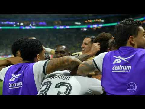 3º GOL DO BOTAFOGO - PALMEIRAS 1 X 3 BOTAFOGO - GLOBO