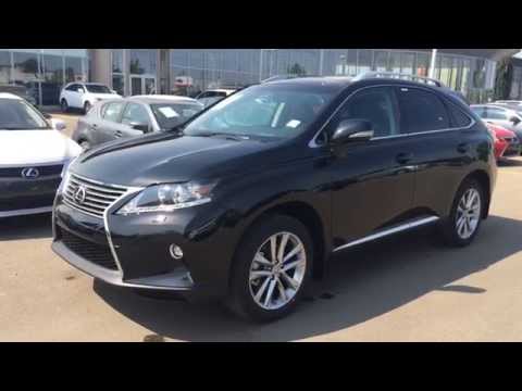 2015 Lexus RX 350 AWD Technology Package Review - Black on Black - Downtown Edmonton