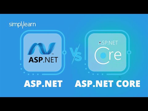ASP NET vs ASP NET Core | Difference Between ASP And ASP NET Core | ASP NET Tutorial | Simplilearn