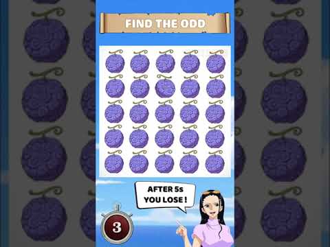 1+ Find the Odd One Out Challenge - One Piece Devil Fruit Edition M9| One Piece Quiz Haticado