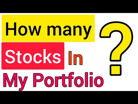 HOW MANY STOCKS IN MY PORTFOLIO | IDEAL PORTFOLIO | HOW TO CREATE PORTFOLIO | LONG TERM INVESTING Video