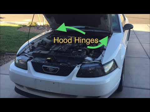 Replace Hood hinges: Line up your hood after an accident or fender bender.