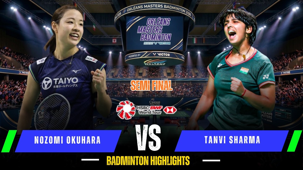 Nozomi OKUHARA (奥原 希望) vs Tanvi SHARMA (IND)|  Orleans Masters 2026 Badminton