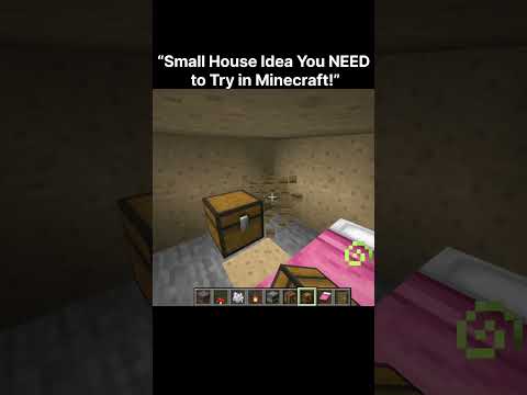 Small Minecraft House Build — Tiny, Easy & Aesthetic Survival Base #speedbuild #cottagecore #spigot