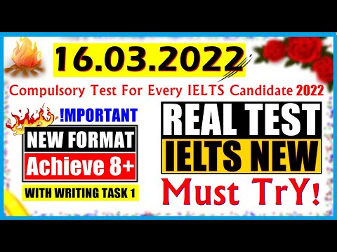 IELTS LISTENING PRACTICE TEST 2022 WITH ANSWERS | 16.03.2022