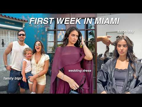 My First Week Living in Miami… I’m Obsessed!! new hair, wedding dresses & going out