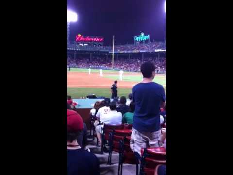 Caleeko Beige at Fenway Park Boston, Ma. 2011