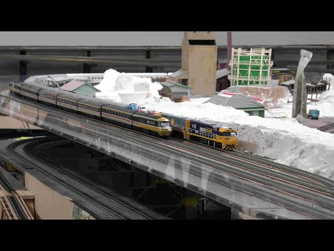 Model Trains Running at The Corio Model Railway Club 1/6/2024.