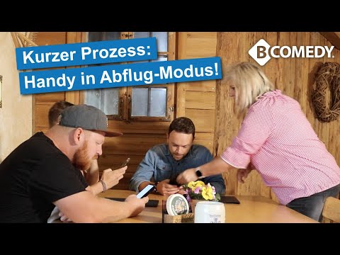 Handy und Wirtshauskultur? Smartphone in Abflugmodus! Comedy aus Bayern.