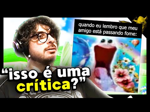 Young OLD MAN confused by a MODERN and IRONIC meme