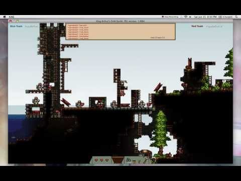 KAG-BETA Build 781: One Hit Kill Spike and Vertical Trampoline