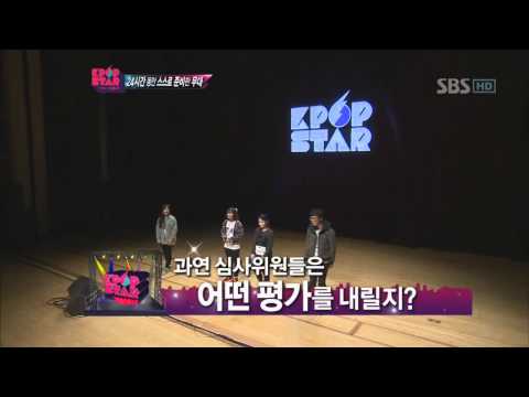 KPOPSTAR ep6. Leeyoojin&Leehai&Choibanseok&Parknamkyung-Childish adult