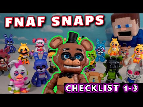 FNAF FUNKO SNAPS Figures & Playsets: Series 1-3 Checklist (2022-2023) Five Nights at Freddy's