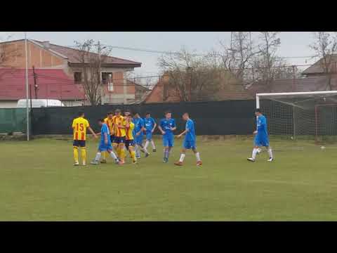 Liga Elitelor U19. Ripensia Timișoara U19 vs CSJ Știința U Craiova U19, 4-1 ( Gol Bain ).