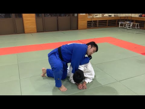 裾持ち腰絞め hem grip Koshi-Jime (clocks choke)