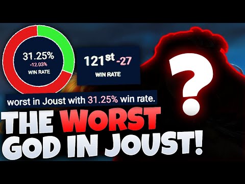 Grandmaster Plays the NEW WORST GOD IN RANKED JOUST! - Smite