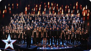 Welsh choir Côr Glanaethwy raise the roof | Semi-Final 1 | Britain&#39;s Got Talent 2015