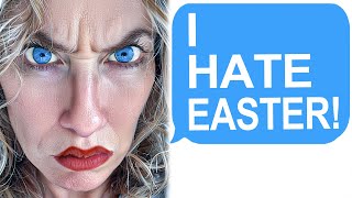 Karen LOSES IT Over My Easter Basket!