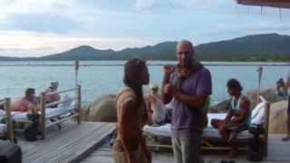 preview picture of video 'Sunset.Pearl.Bar Koh Phangan Thailand'