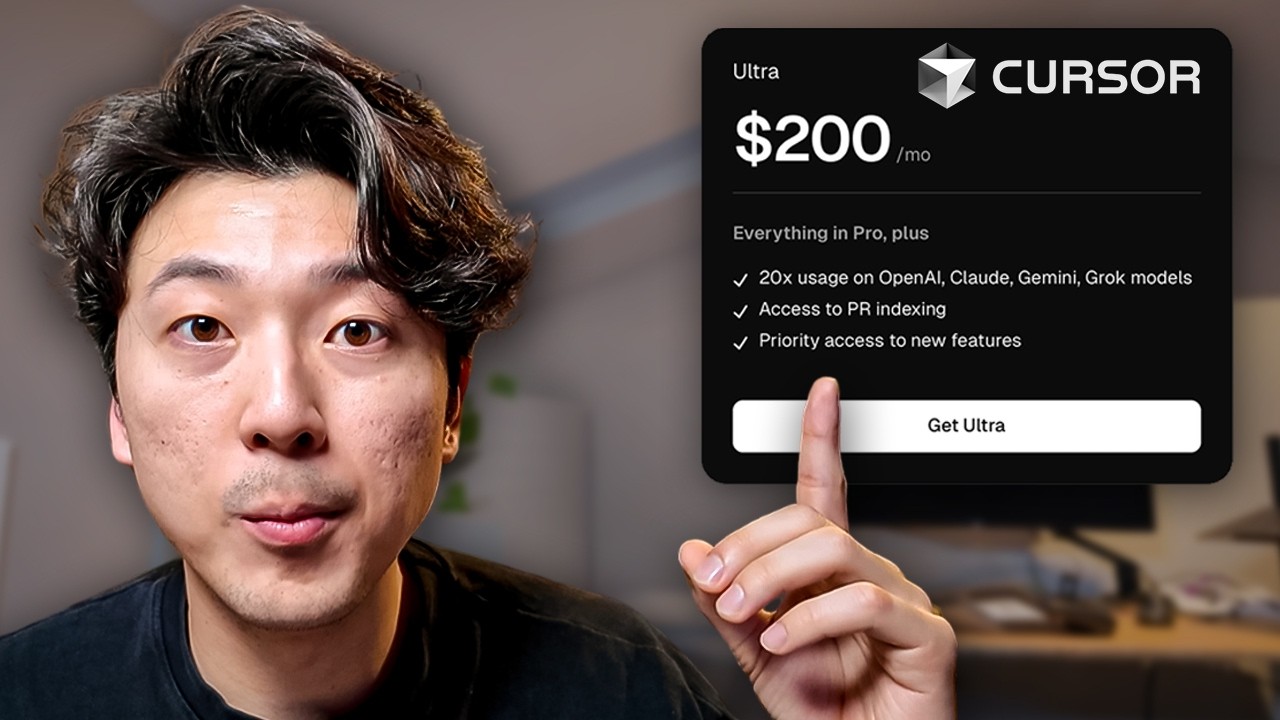 Is Cursor's $200/month Worth It? (August 2025 Review) video thumbnail