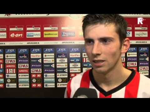 Roald van Hout na gelijkspel tegen Telstar