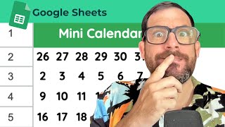 Mini Calendar