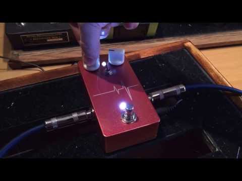 Tremolo with soft touch click less bypass