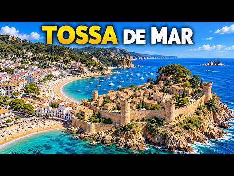 TOSSA DE MAR en 4K | Que ver y hacer en el pueblo más bonito de la COSTA BRAVA