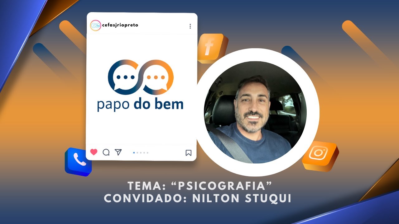 Papo do Bem 21/01/2026 - Psicografia com Nilton Stuqui