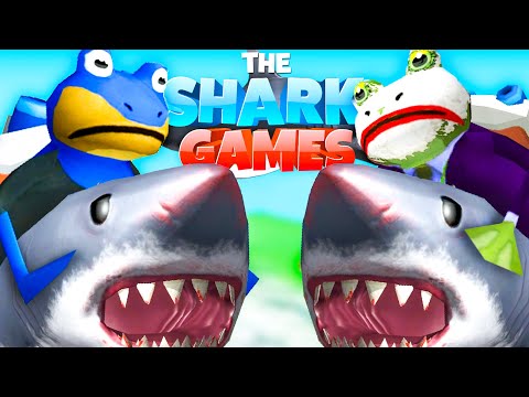 THE SHARK GAMES! - Amazing Frog Part 189 | Pungence