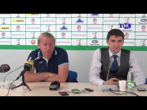 15.07.2014_БАТЭ (Борисов, Беларусь) - Скендербеу (Корча, Албания). Предматчевая пресс-конференция