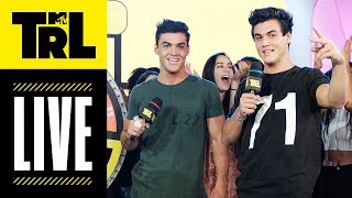 The Dolan Twins, Fatboy SSE, Hayley Kiyoko & JoAnna Garcia Swisher Today! | #TRL video