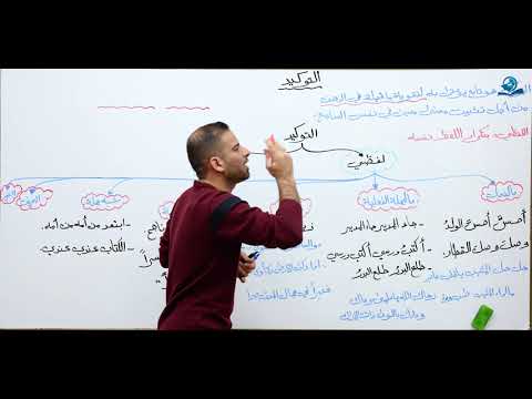 ⁣التوكيد : مادة اللغة العربية للصف الخامس الاعدادي المنهج الجديد