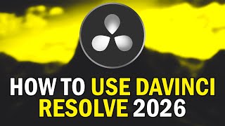 How To Use DaVinci Resolve 2026 (DaVinci Resolve 20.3.1 Beginners Tutorial 2026)