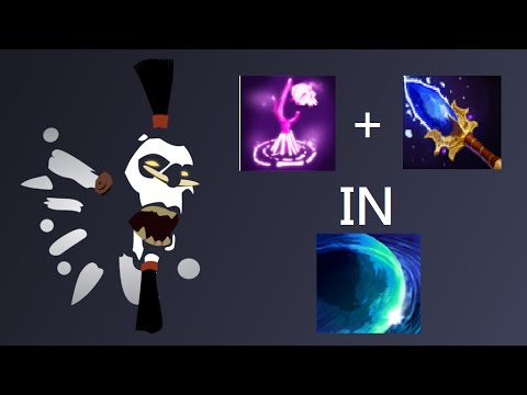 When 傻B Meet Dota 2 | Death Ward in Chronosphere :  ^)