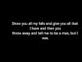 Jamie Campbell Bower - better man lyrics 