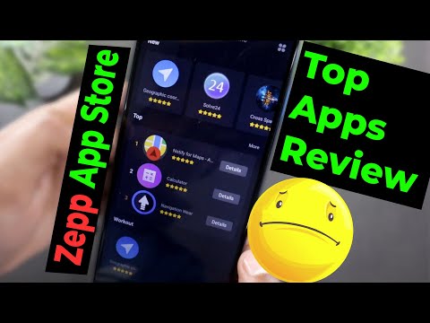 Amazfit Zepp OS App Store Review | Quality Over Quantity ? 🤔