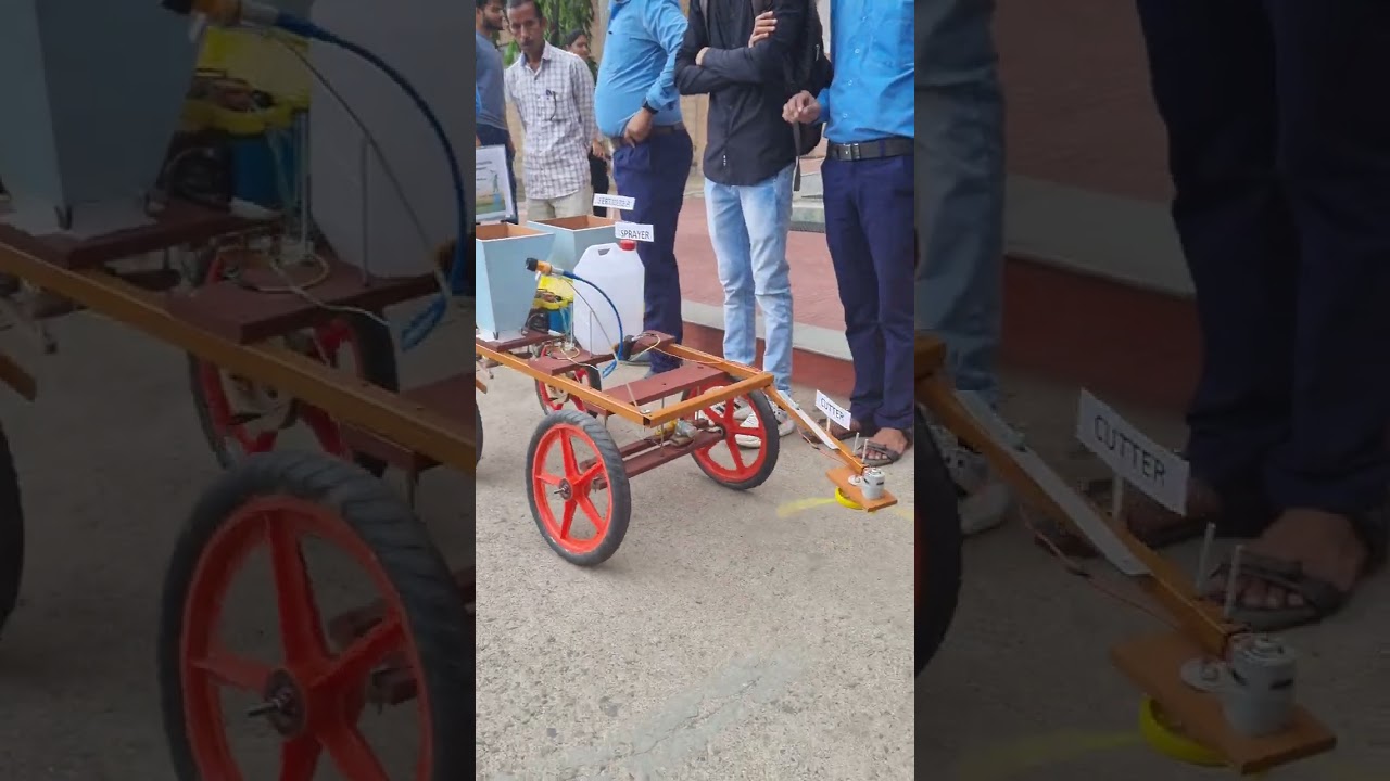 Design and development of multipurpose farming equipment #SSGMCE #final year #robot #mechanical