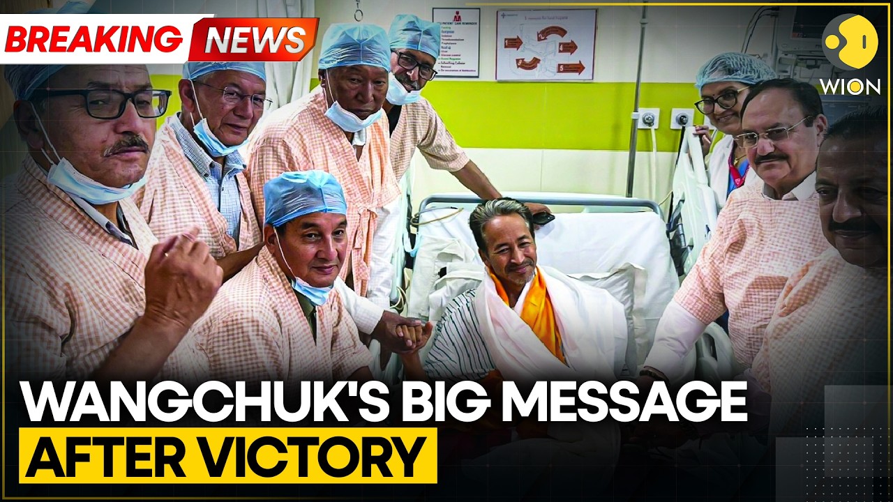 Sonam Wangchuk's Powerful Message After Protest Victory | Democracy, Peace & Education Reforms