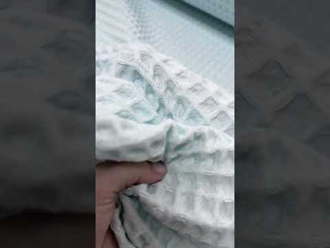 Вафельное полотно голубая вода ТН греческое