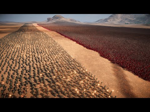 30.000 USA SOLDIERS vs 500.000 SPARTANS - Ultimate Epic Battle Simulator 2 UEBS 2