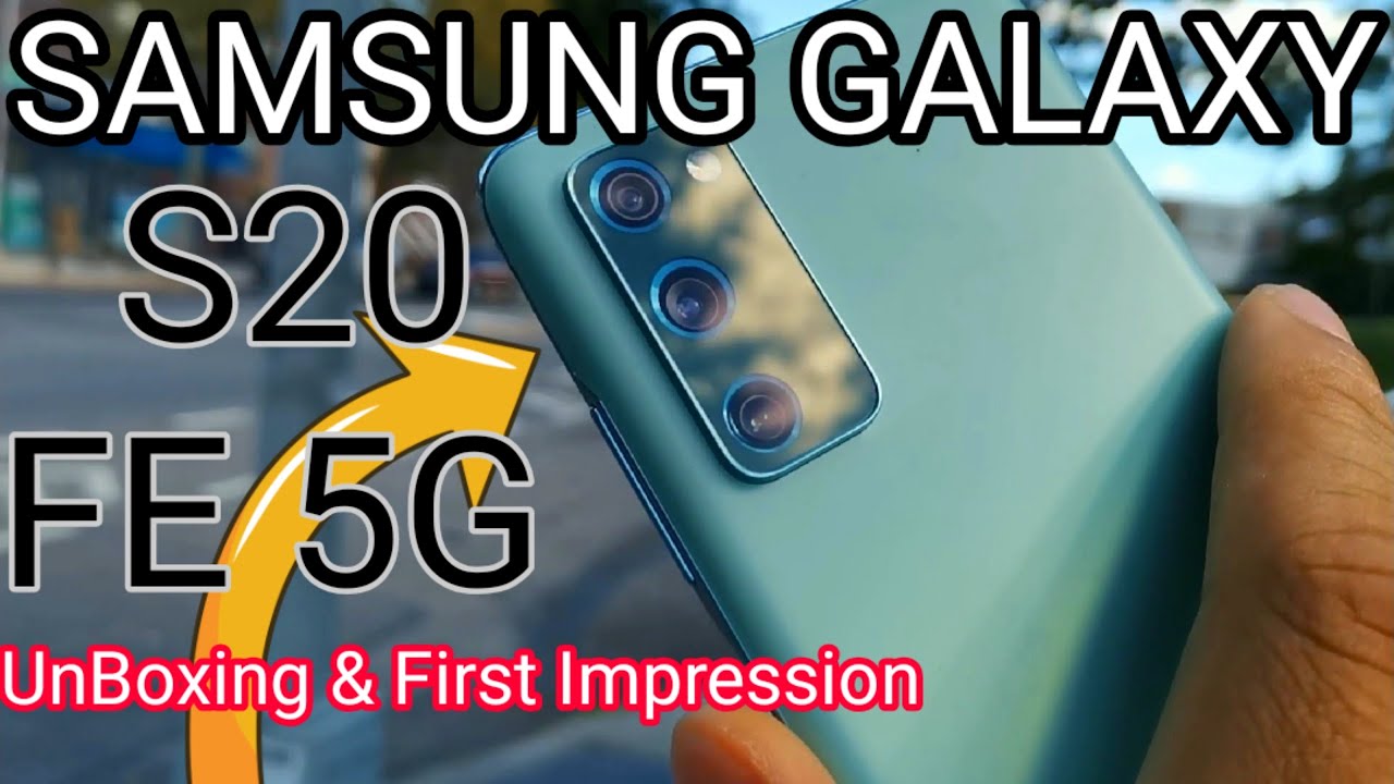 Samsung Galaxy S20 FE 5G | Unboxing & First Impression! Cloud Mint (For Enthusiasts)!