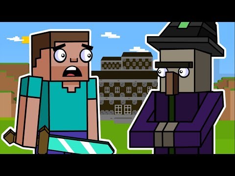 The Witch & The Woodland Mansion | Block Squad (Minecraft Animation)