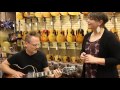 Erin Bode with Syd Rodway playing our 1929 Gibson L-5 here at Norman's Rare Guitars