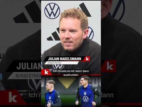 Nagelsmann: "Ich male so schlecht" #shorts