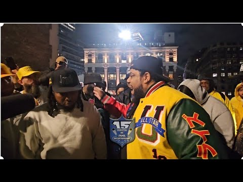 CHARLIE CLIPS AND QUEST MCODY SAID EFF THE FACEOFF AND BATTLES ON THE SPOT