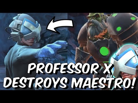 Professor X DESTROYS Maestro Act 4 Final Boss! - Epic 3 Star Takedown - Marvel Contest of Champions